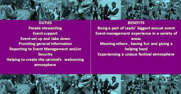 table showing volunteer benefits