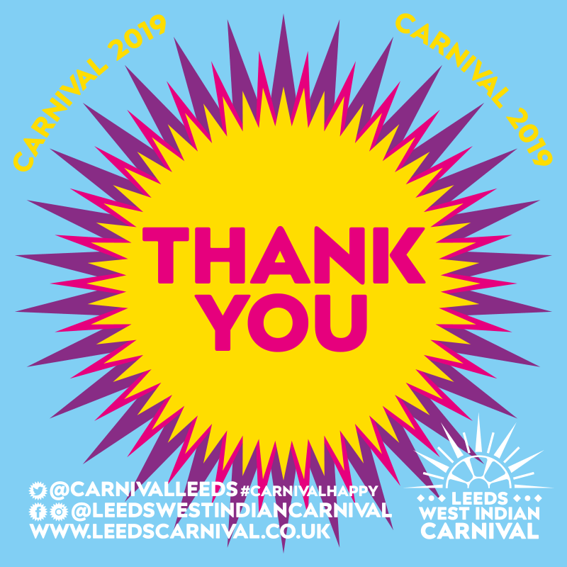 Thank you! - Leeds West Indian Carnival